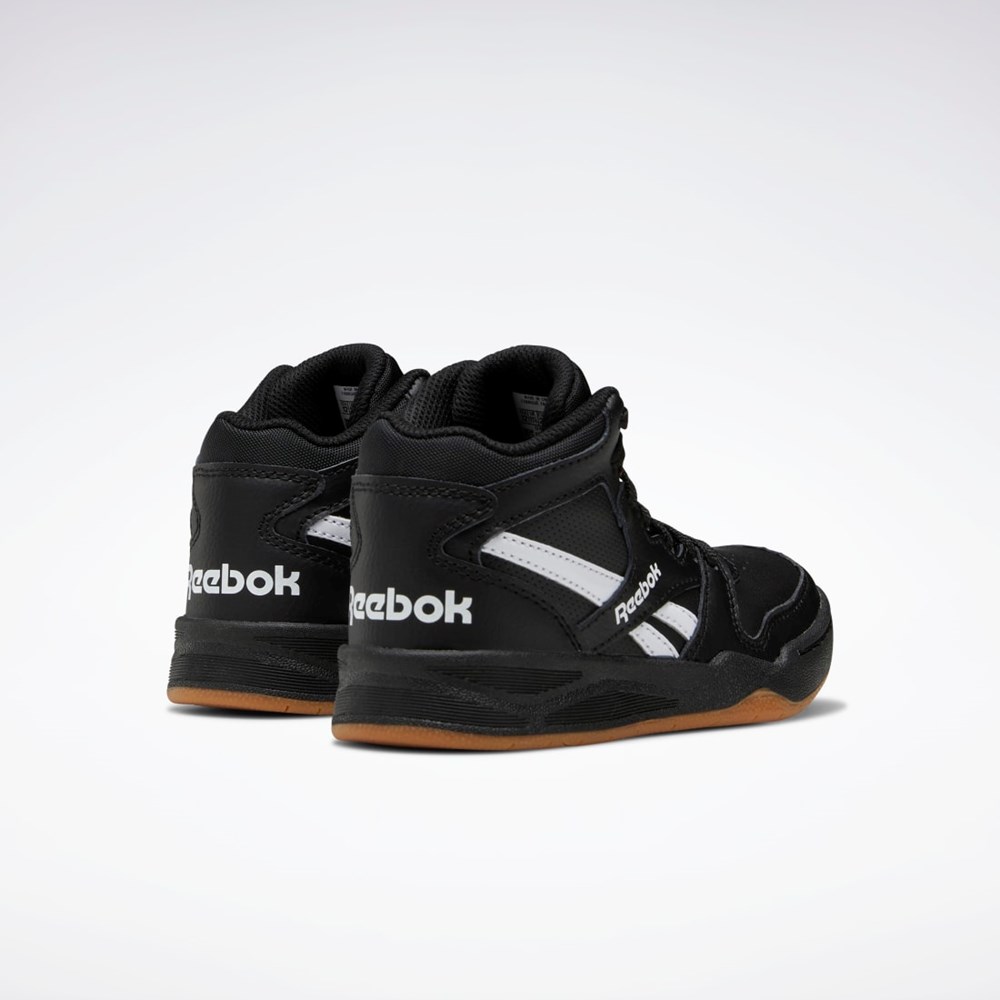 Reebok BB 4500 Court Shoes - Preschool Negrii Negrii Albi | 2713496-ZN