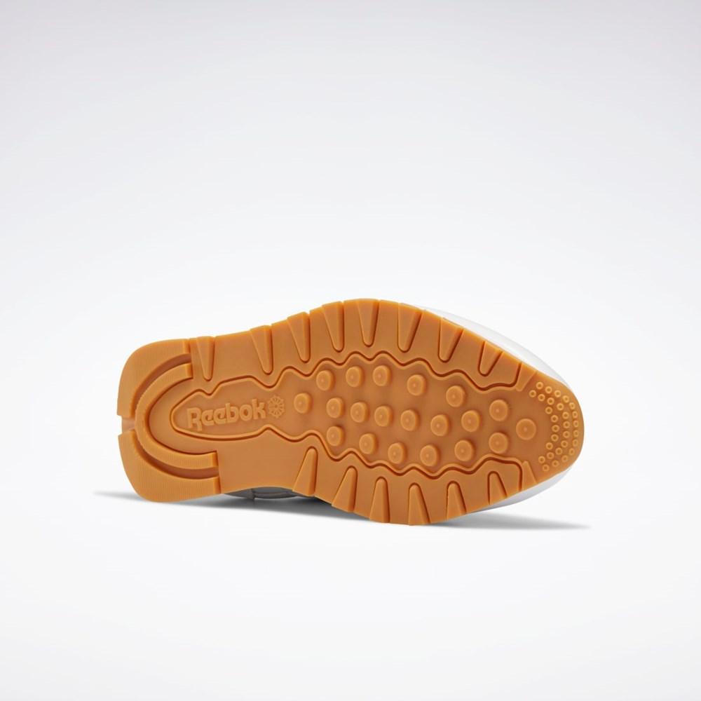 Reebok Classic Leather Shoes Albi Gri | 5748632-KM