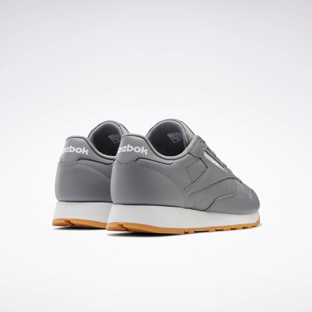 Reebok Classic Leather Shoes Gri Albi | 1659308-LH