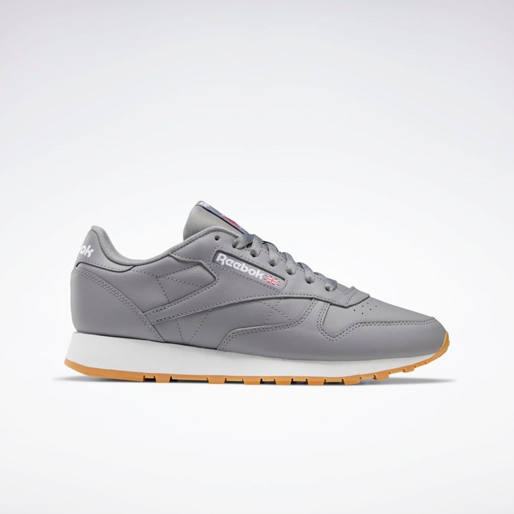 Reebok Classic Leather Shoes Gri Albi | 1659308-LH