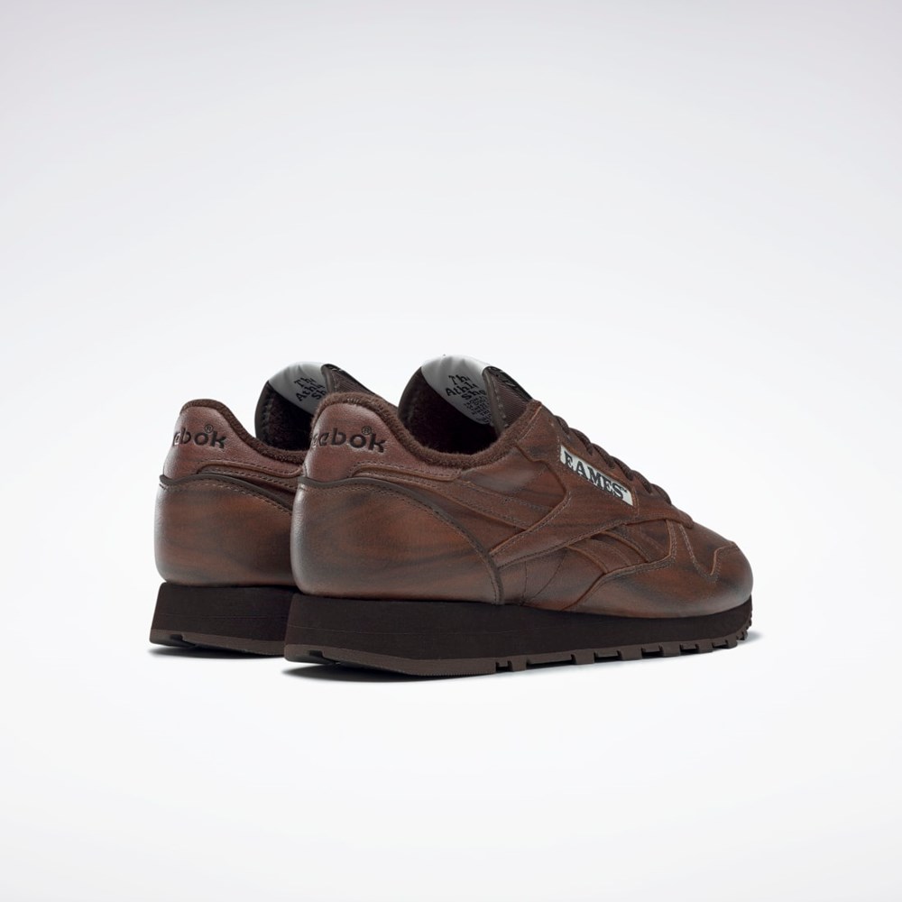 Reebok Eames Classic Leather Shoes Maro Inchis Maro Inchis Maro Inchis | 6501932-FQ