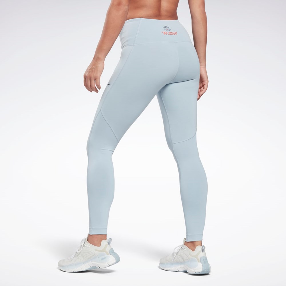 Reebok Les Mills® Beyond the Sweat High-Waisted Tights Gri | 3926451-UY