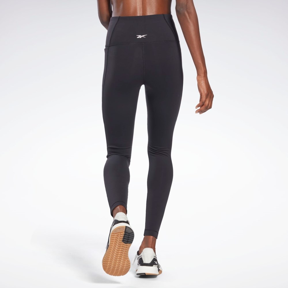 Reebok Lux High-Waisted Tights Negrii | 6803952-BL
