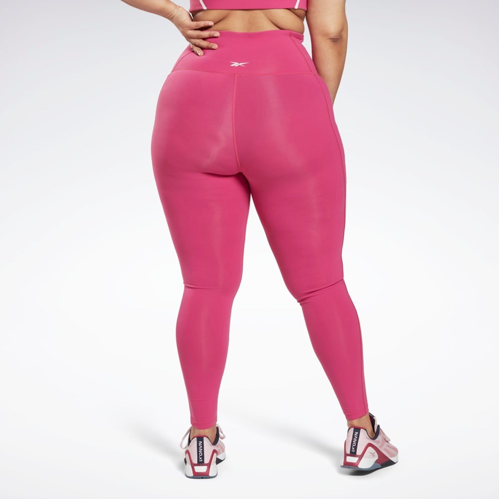 Reebok Lux High-Waisted Tights (Plus Size) Roz | 5836479-OW