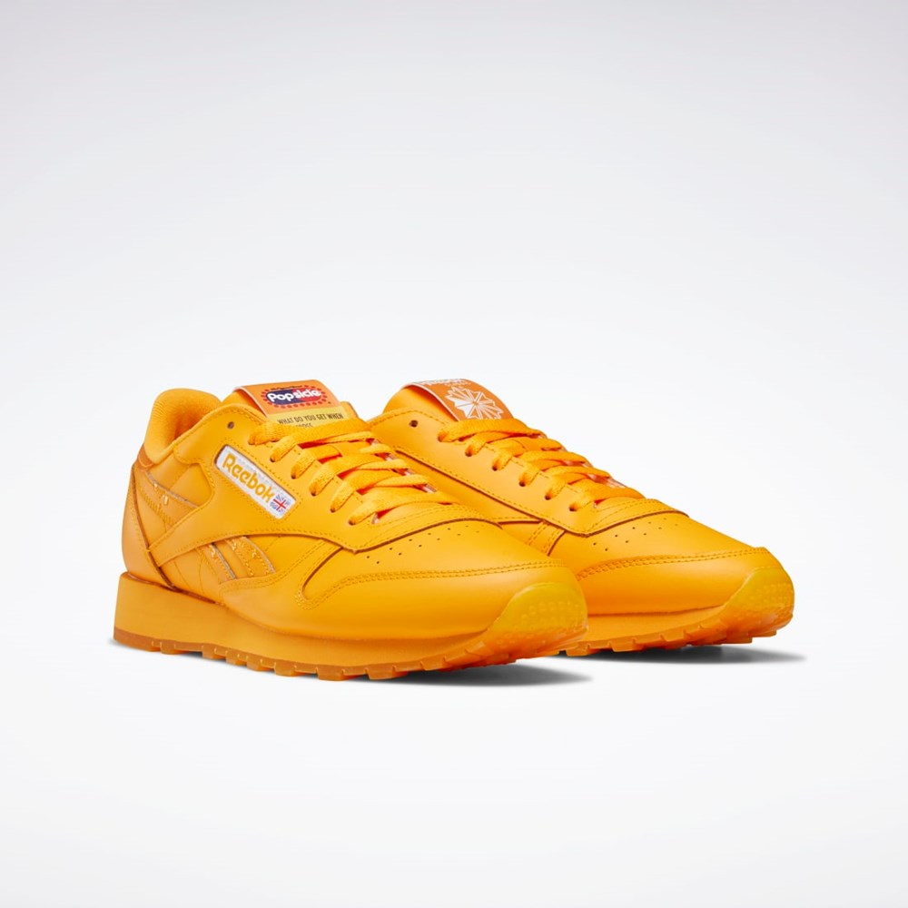 Reebok Popsicle Classic Leather Shoes Semi Fire Spark / Semi Fire Spark / Semi Fire Spark | 8024163-AI