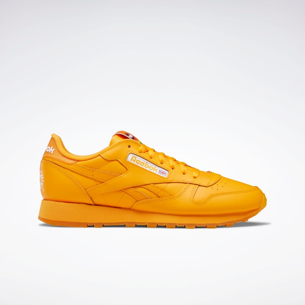 Reebok Popsicle Classic Leather Shoes Semi Fire Spark / Semi Fire Spark / Semi Fire Spark | 8024163-AI
