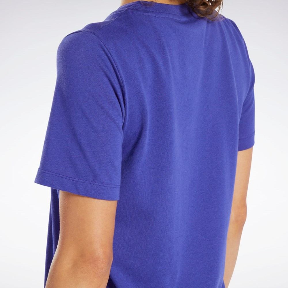 Reebok Reebok Identity T-Shirt Violet | 2731859-VL