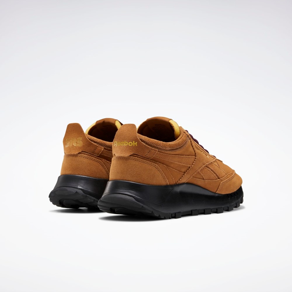 Reebok SNS Classic Leather Legacy Shoes Maro Visinii Aurii | 9845037-EC