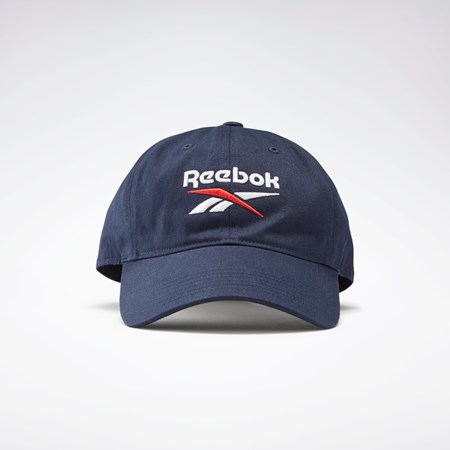 Reebok Active Foundation Badge Hat Bleumarin Albi | 4768025-BO