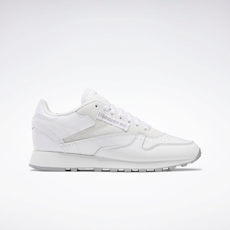 Reebok Classic Leather Make It Yours Shoes Albi Gri | 0451962-JP