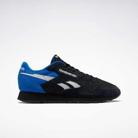 Reebok Classic Leather Make It Yours Shoes Negrii Gri Albastri | 1382596-LE