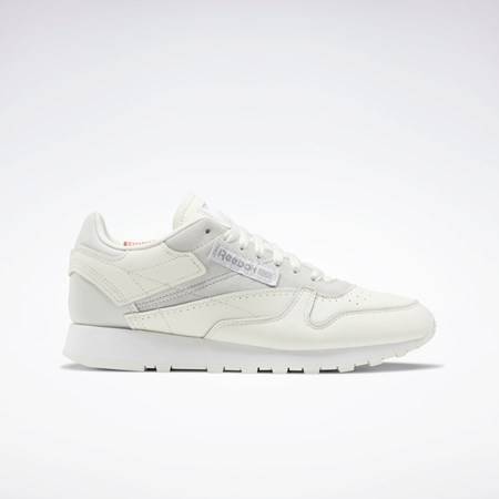 Reebok Classic Leather Make It Yours Shoes Gri Albi | 7231089-QK