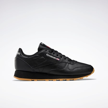 Reebok Classic Leather Shoes Negrii Gri | 7186523-TP