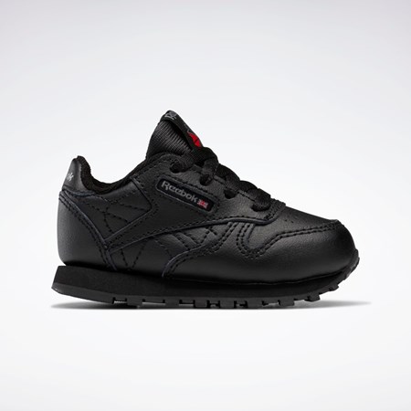 Reebok Classic Leather Shoes - Toddler Negrii | 9037128-GD