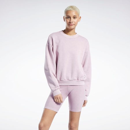 Reebok Classics Natural Dye Sweatshirt Infused Lilac | 3490257-BE