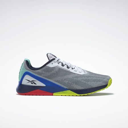 Reebok Nano X1 Grit Antrenament Shoes Albi Bleumarin Albastri | 7395280-IF