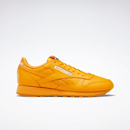 Reebok Popsicle Classic Leather Shoes Semi Fire Spark / Semi Fire Spark / Semi Fire Spark | 8293715-EO