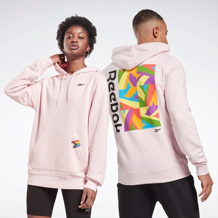 Reebok Tech Stil Pride Grafice Sweatshirt Frost Berry | 0265819-QR