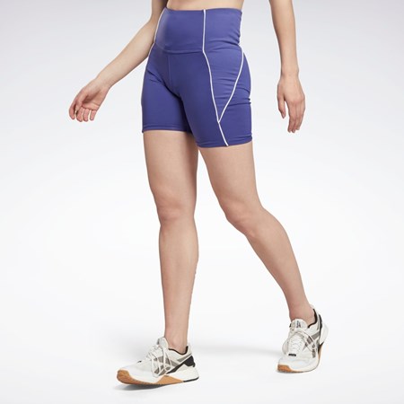 Reebok Workout Ready Poly Shorts Violet | 9634271-NB